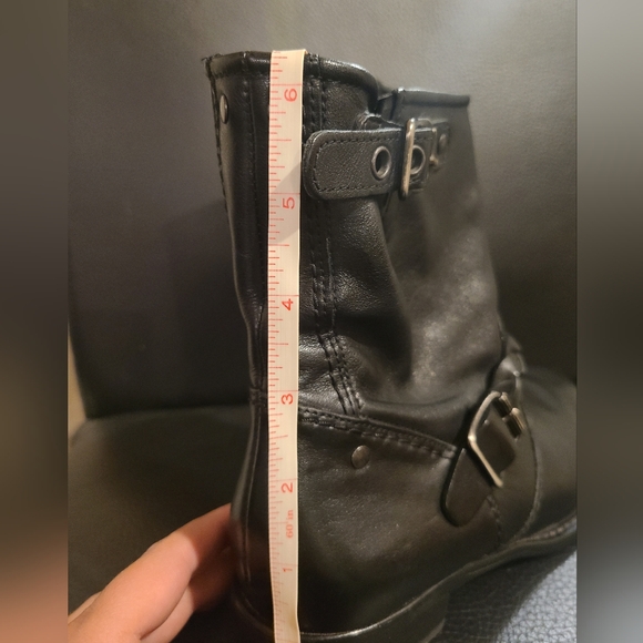 Paul Green Black Zipped Boots with Decorative Buckles, Size 6 US - Picture 14 of 14